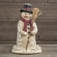 WS182006 Snowman ⛄️ with Broom 🧹