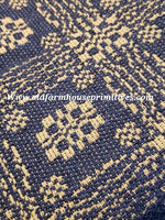 #PCT26 Gettysburg Blue And Tan Textile