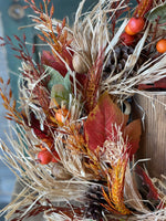 #LV5585 Autumn View Wreath 24"