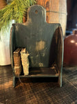 #DAW2 Primitive Black Distressed Wood Counter Display Box (Made In USA)