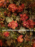 #RH28  Primitive Fall Orange Sienna Hops Stem ★ #1 SELLER BACK IN STOCK