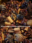 #PSCP5 Primitive Chunky Gatherings "Cinnamon Sticks" Scented Potpourri