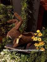 #EVCBR19 Primitive Chocolate Brown Rabbit 🐰"Made In USA"