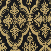 #2059 Arlington 2059 Ecru Black (B)Furniture Upholstery Fabric