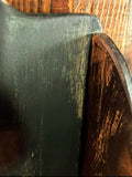 #DAW2 Primitive Black Distressed Wood Counter Display Box (Made In USA)