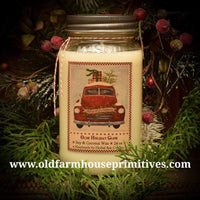 #HSCW15 Olde Holiday Glow 100% Soy Blend 24 Ounce Jar Candle (Made In USA)