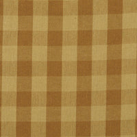 Tavern Check 1002 Ecru Mustard (B) Furniture Upholstery Fabric