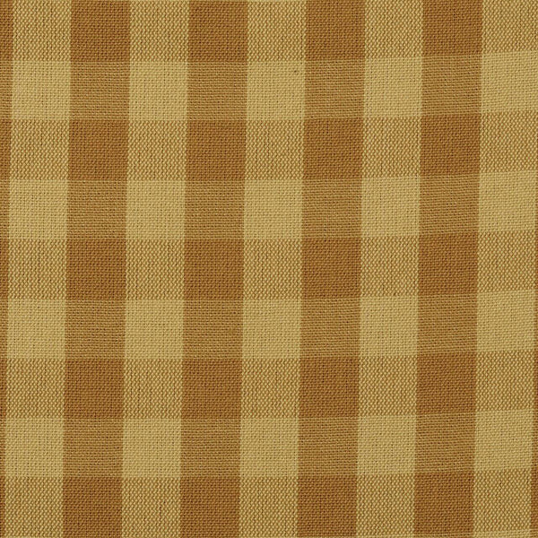 Tavern Check 1002 Ecru Mustard (B) Furniture Upholstery Fabric