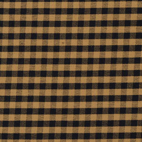 Cagney 1006 Black Mustard (A) Furniture Upholstery Fabric