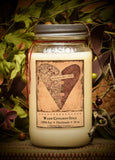 #HSV1 "Remember Me" Red Hot Cinnamon & Spice Soy Blend Candle 16 Ounce