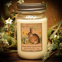 #HSC16CC  Primitive Soy "Carrot Cake"🥕 16oz Jar Candle