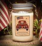 #HSC16FH Americana Farmhouse Cinnamon 16 oz Jar Candle