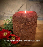 #TCS2 Primitive Apple Bourbon Hearth Candle (Made In USA)