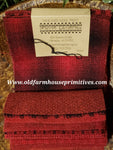 #PGWCC Primitive Gatherings Hand Dyed Wool "Christmas" Fabric Charm Bundles100% Wool Fabric