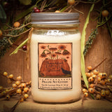 #HSPNC6 Primitive Soy Blend "Praline Nut Clusters" 16 Ounce Jar (Made In USA)