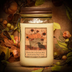 #HSH53 Primitive Soy Blend "Harvest" Candle 16 Ounce Jar (Made IN USA)