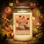 #HSH52 Primitive Soy Blend "Harvest" Candle 24 Ounce Jar (Made IN USA)