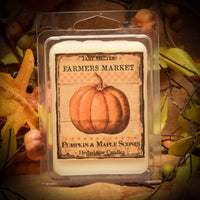 #HSPMS6 Primitive Soy Candle "Pumpkin Maple Scones" 6 Pack of Tarts (Made In USA)