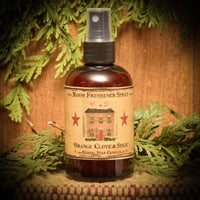 #HSCW4 Orange Clove & Spices Room Spray 4 Ounce (Made In USA)