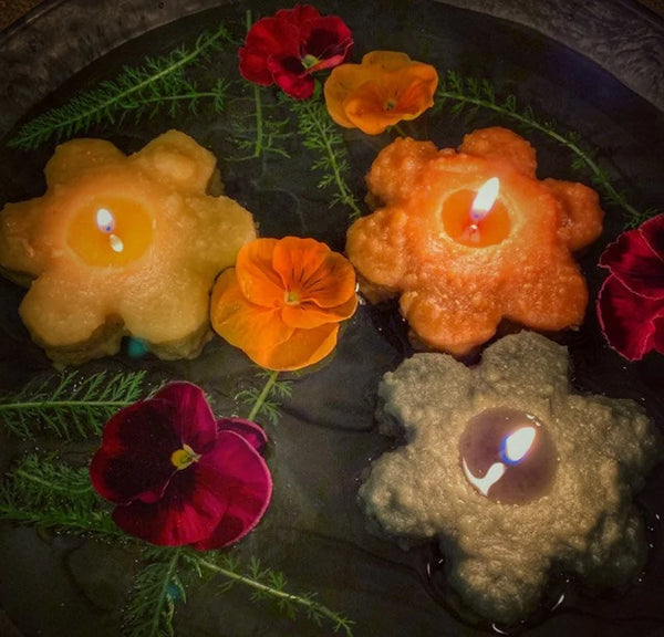 #TCSFF Primitive Scented Floating Flower Candles (Made In USA)