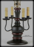 #836A Cedar Creek Lamp in Sturbridge Colors (Made In USA)